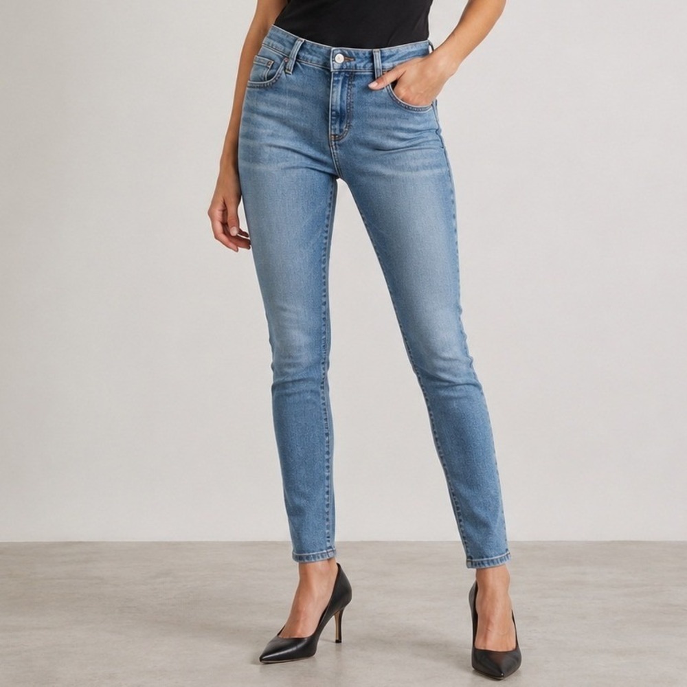 Joe's Jeans The Skinny Jeans 28 Blueβ Blair Light Wash Slim Fit Stretch